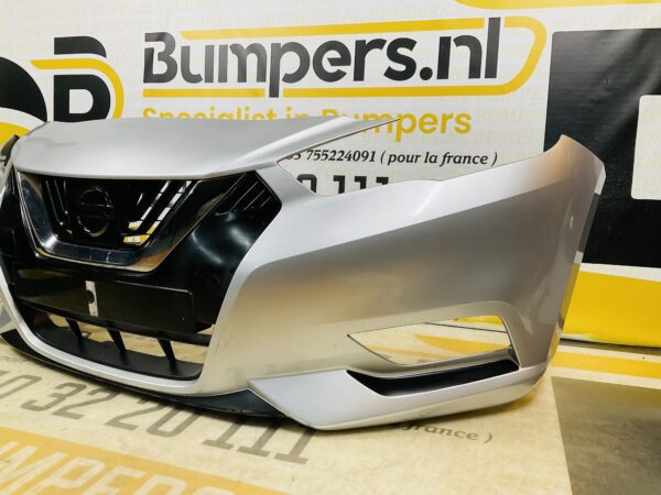BUMPER Nissan Micra K14 + grill Logo VOORBUMPER 1-G7-11075z