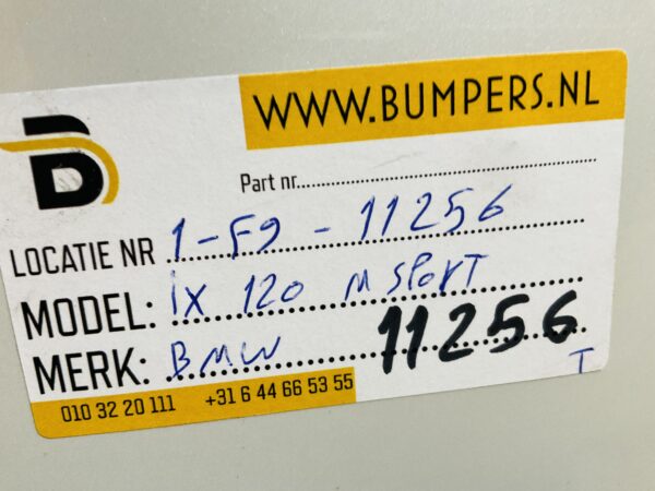 BUMPER BMW iX i20 M Sport 8737823 Achterbumper 1-F9-11256T