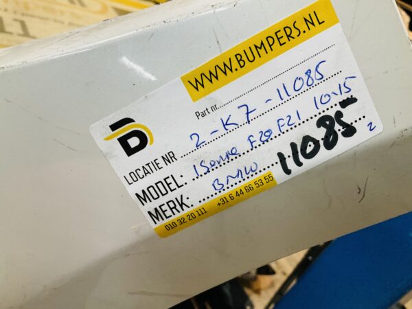 BUMPER BMW 1 Serie F20 F21 2010-2015  VOORBUMPER 2-K7-11085Z