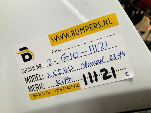 BUMPER Kia XCeed X-Ceed Normaal 2023-2024 VOORBUMPER 2-G10-11121z