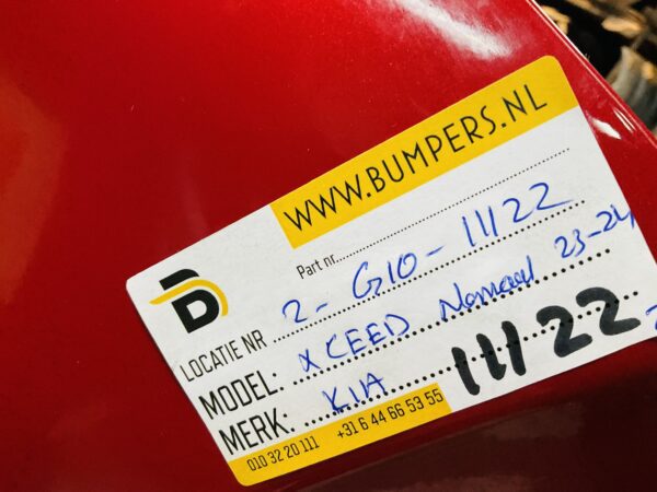 BUMPER Kia Ceed Normaal 2023-2024 VOORBUMPER 2-G10-11122z
