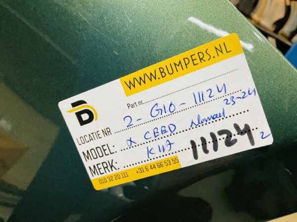 BUMPER Kia Ceed Normaal 2023-2024 VOORBUMPER 2-G10-11124z