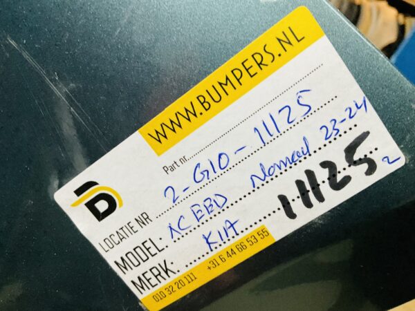 BUMPER Kia Ceed Normaal 2023-2024 VOORBUMPER 2-G10-11125z