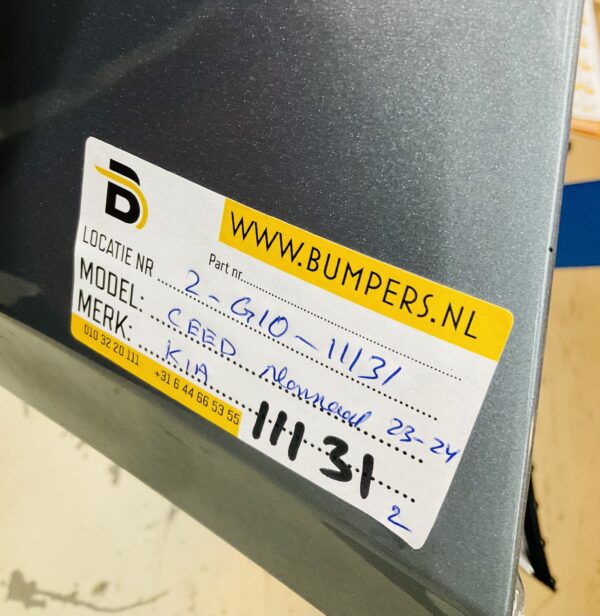 BUMPER Kia Ceed Normaal 2023-2024 VOORBUMPER 2-G10-11131z