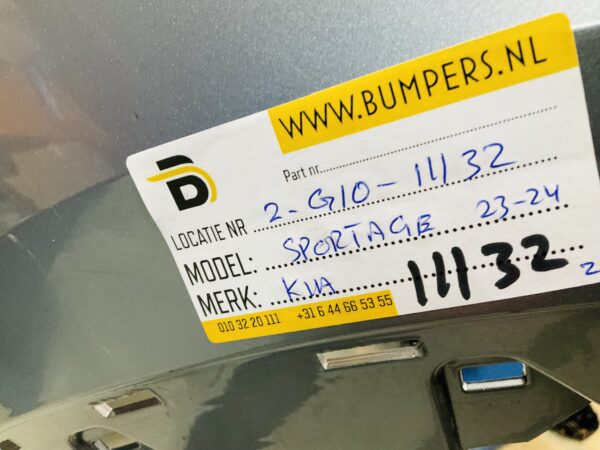 BUMPER Kia Sportage Normaal 2023-2024 VOORBUMPER 2-G10-11132z