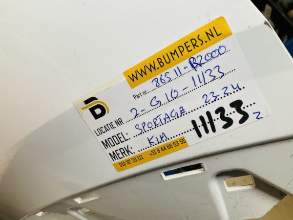 BUMPER Kia Sportage GTline GT-Line 2023-2024 VOORBUMPER 2-G10-11133z