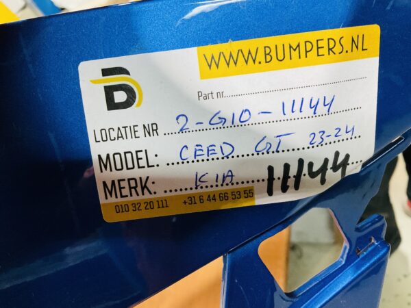 BUMPER Kia Ceed GTline GT-Line 2023-2024 VOORBUMPER 2-G10-11144z