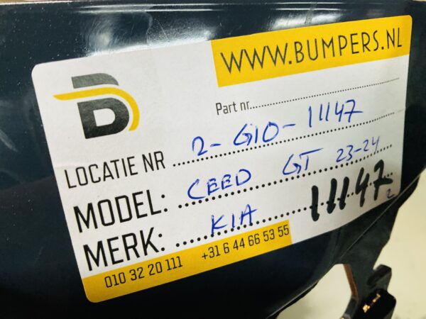 BUMPER Kia Ceed GTline GT-Line 2023-2024 VOORBUMPER 2-G10-11147z