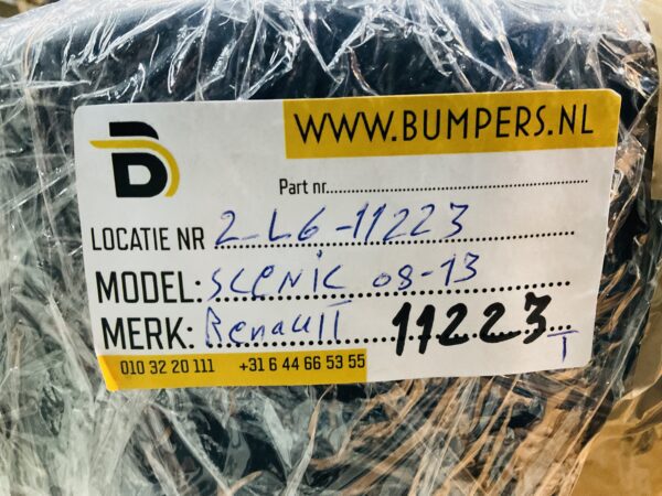 Bumper Renault Scenic 2008-2013 850320006R  Achterbumper 2-L6-11223T