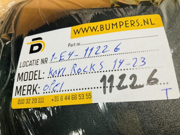 Bumper Opel Karl Rocks 2014-2023 42453387 Achterbumper 1-E4-11226T