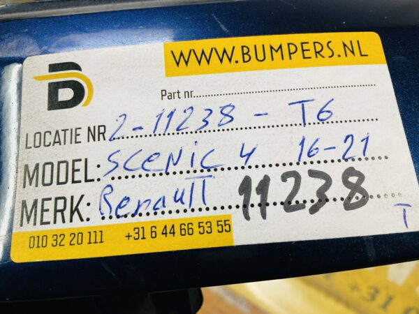 Achterklep Renault Scenic 4 2016-2021 901523280R  Achterklep 2-T6-11238T