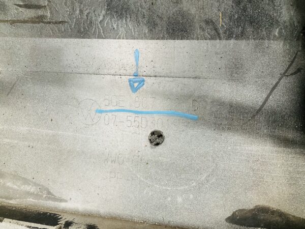 BUMPER Volkswagen Golf 7 GTE 2012-2016 VOORBUMPER 1-C1-11261z