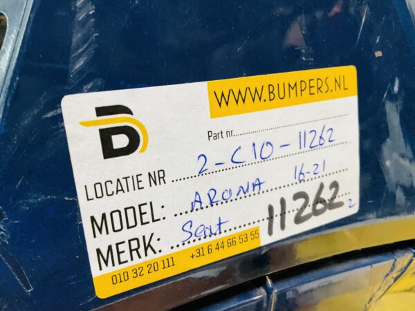 BUMPER Seat Arona 2016-2021 VOORBUMPER 2-C10-11262z