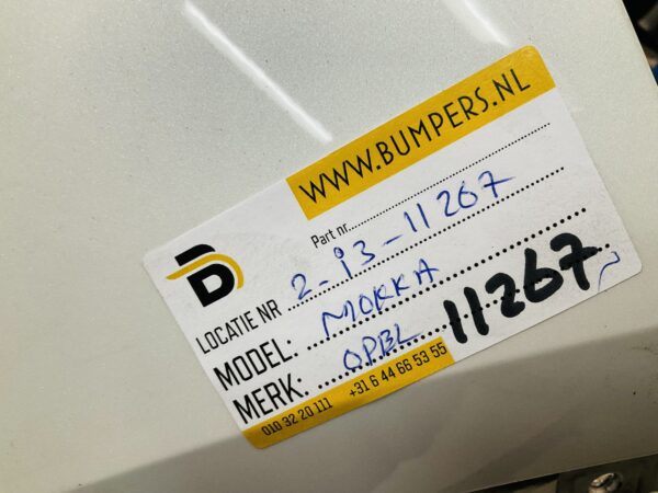 BUMPER Opel Mokka 4xpdc  2012-2016 VOORBUMPER 2-i3-11267z