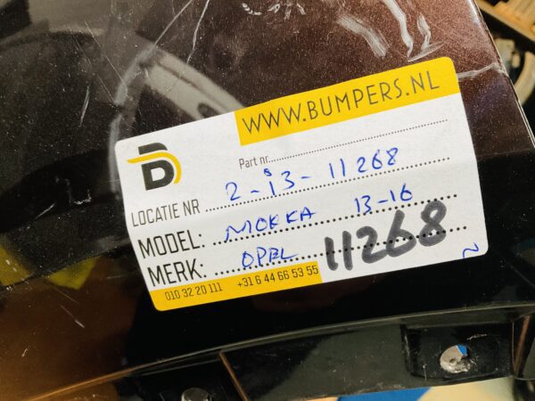 BUMPER Opel Mokka 4xpdc 2012-2016 VOORBUMPER 2-i3-11268z