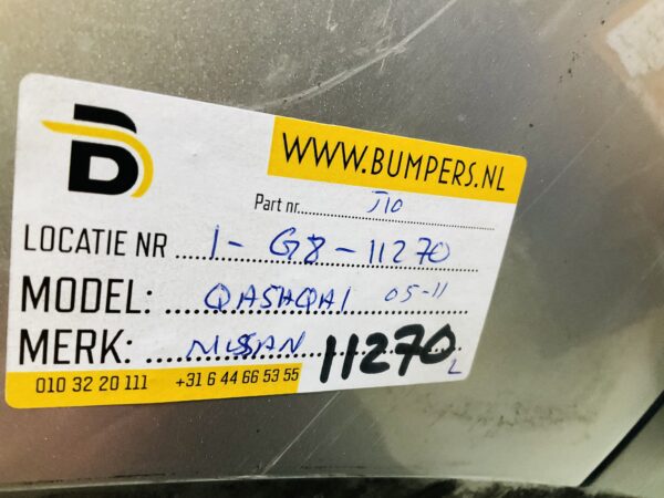 BUMPER Nissan Qashqai J10 2005-2011 VOORBUMPER 1-G8-11269z