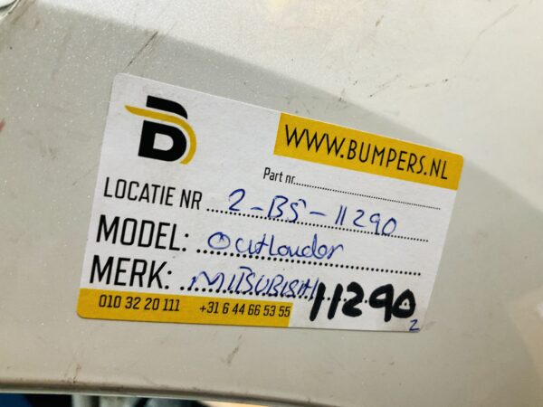 BUMPER Mitsubishi Outlander kls 6410G227ZZ VOORBUMPER 2-B5-11290z