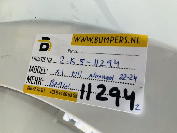 BUMPER BMW X1 U11 Normaal 2022-2024 VOORBUMPER 2-K5-11294z