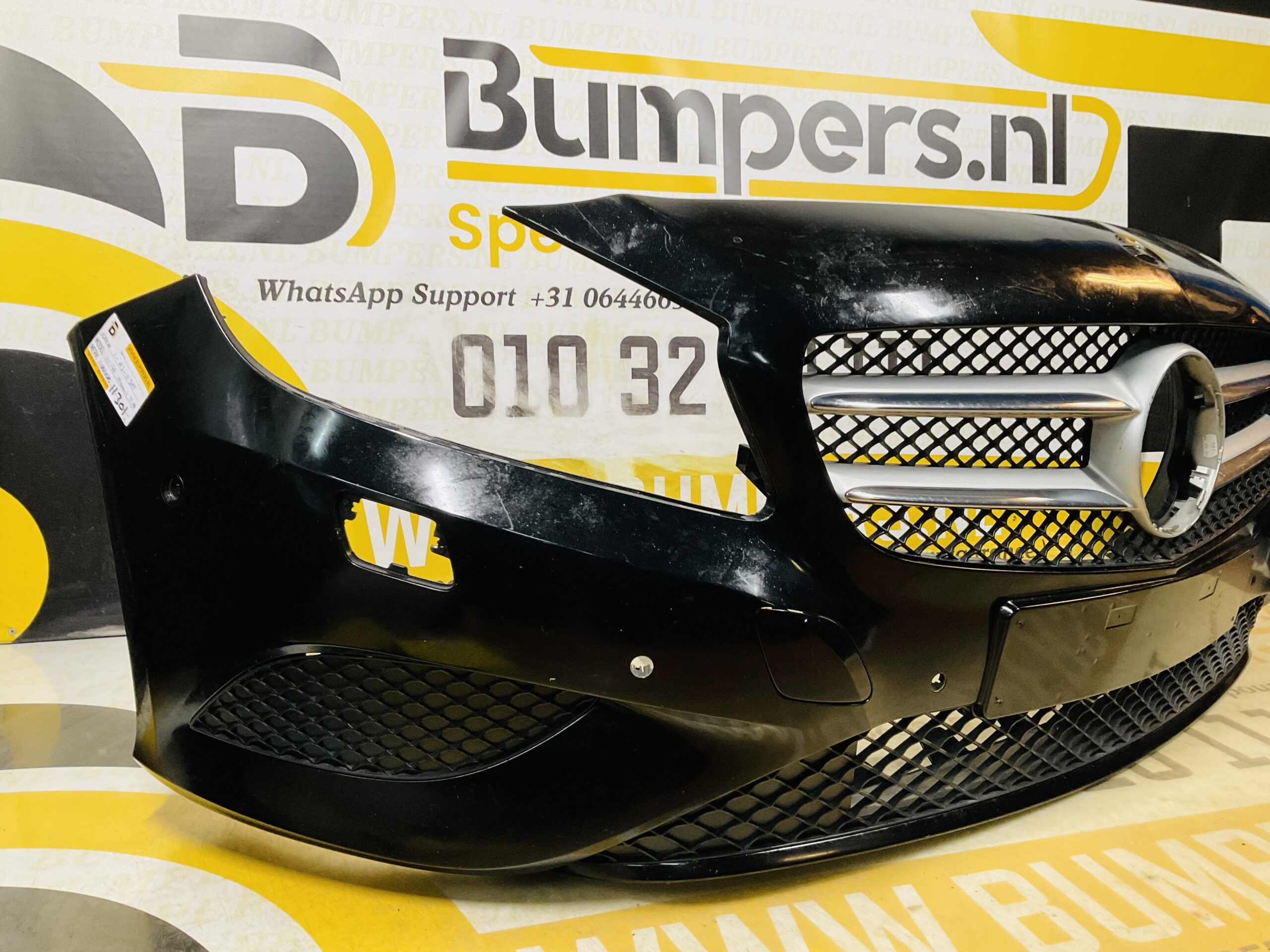 BUMPER Mercedes A Klasse W176 Normaal kls 6xpdc 2012-2016 VOORBUMPER 1-A3-11301z
