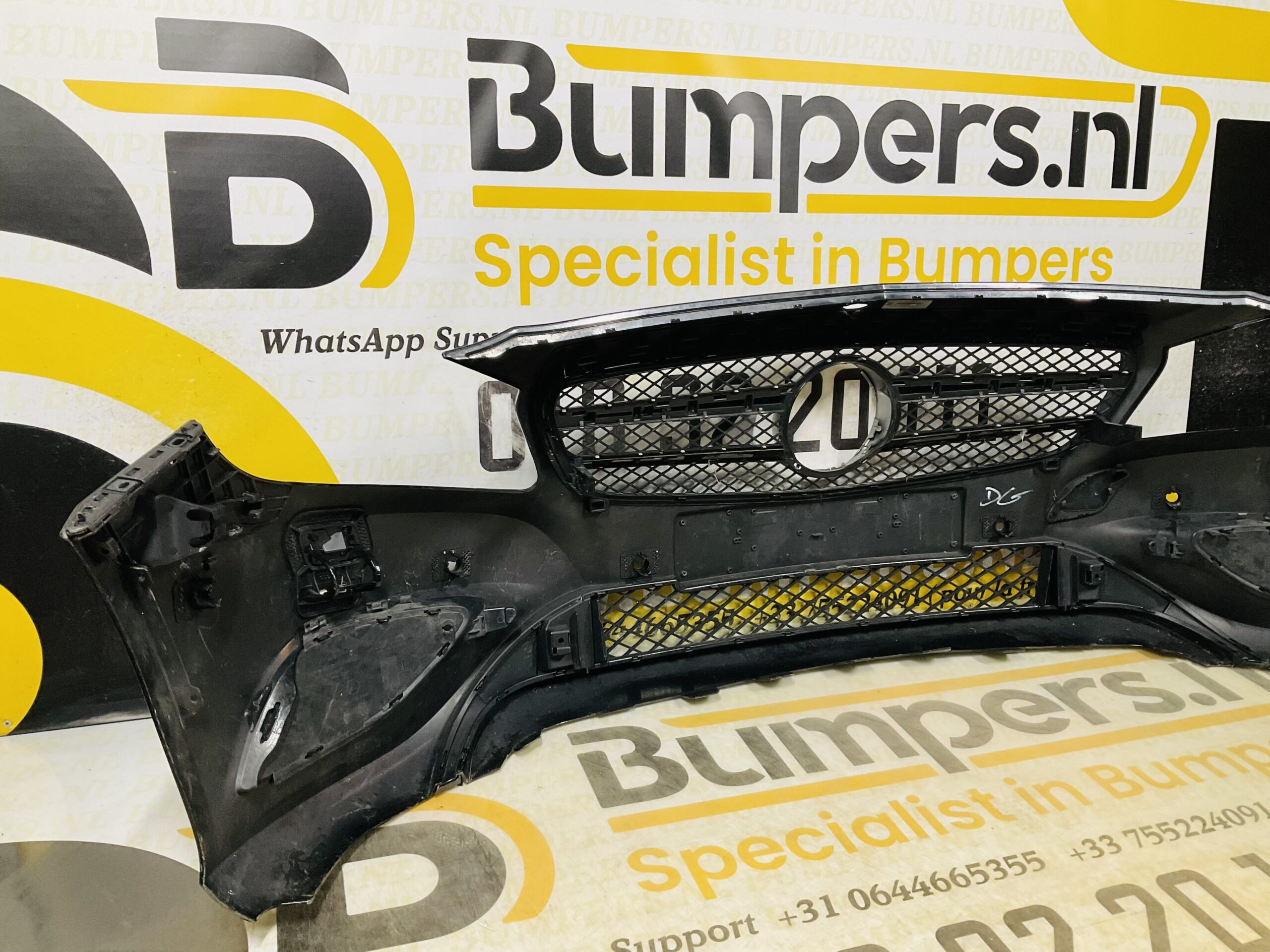 BUMPER Mercedes A Klasse W176 Normaal kls 6xpdc 2012-2016 VOORBUMPER 1-A3-11301z