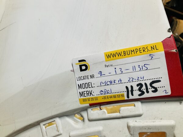 BUMPER Opel Mokka E 2021-2024 VOORBUMPER 2-i3-11315z