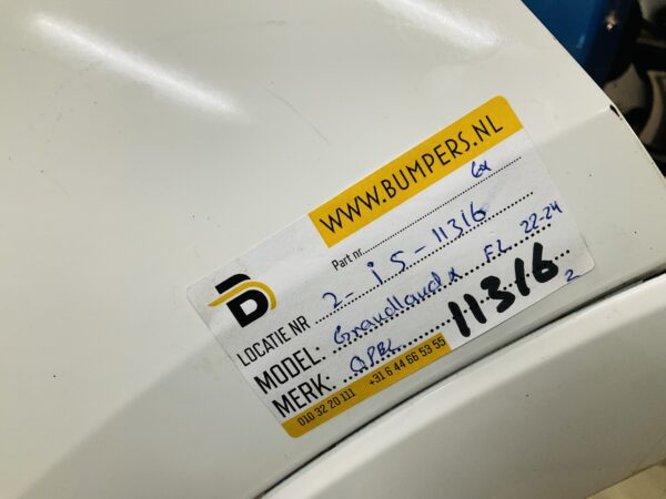 BUMPER Opel Grandland X 6xpdc 2022-2025 C08628-10231145 VOORBUMPER 2-i5-11316z