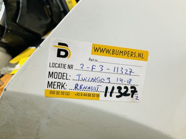 BUMPER Renault Twingo 3 2014-2018 VOORBUMPER 2-F3-11327z