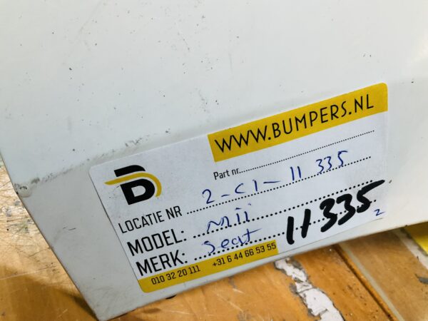 BUMPER Seat Mii 2011-2024 VOORBUMPER 2-C1-11335z
