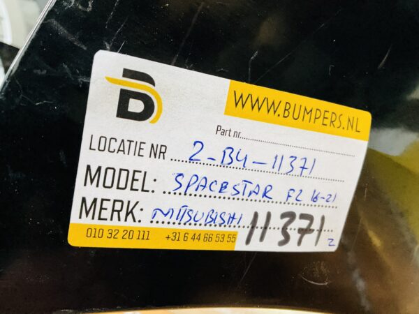 BUMPER Mitsubishi Spacestar Facelift 2016-2021 VOORBUMPER 2-B4-11371z