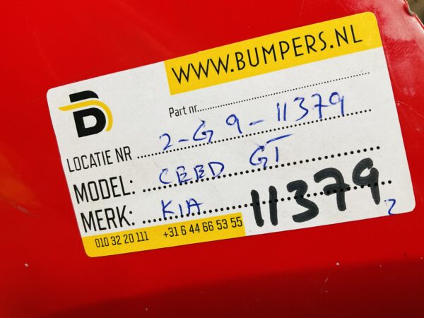 BUMPER Kia Ceed GT Sport GTline GT-line kls VOORBUMPER 2-G9-11379z