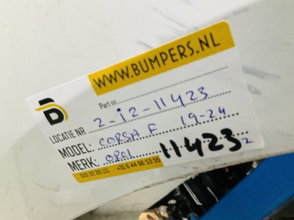 BUMPER Opel Corsa F 2019-2024 VOORBUMPER 2-i2-11423z
