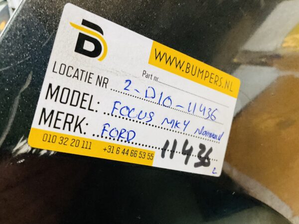 BUMPER Ford Focus MK4 Normaal pdc 2017-2022 VOORBUMPER 1-D10-11436z