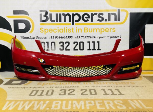 BUMPER Mercedes C Klasse W204 6xpdc 2011-2014 VOORBUMPER 1-A1-11441z