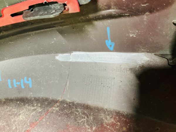 BUMPER Mercedes C Klasse W204 6xpdc 2011-2014 VOORBUMPER 1-A1-11441z
