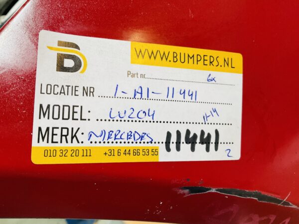 BUMPER Mercedes C Klasse W204 6xpdc 2011-2014 VOORBUMPER 1-A1-11441z
