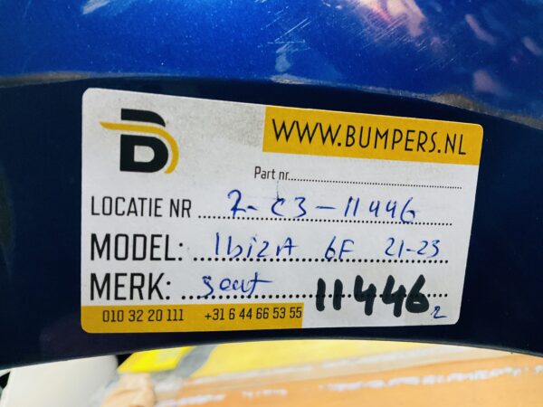 BUMPER Seat Ibiza 6F 2017-2022 VOORBUMPER 2-C3-11446z