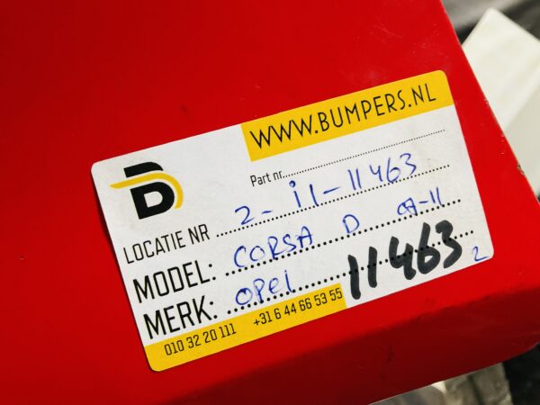 BUMPER Opel Corsa D 2007-2011 VOORBUMPER 2-i1-11463z