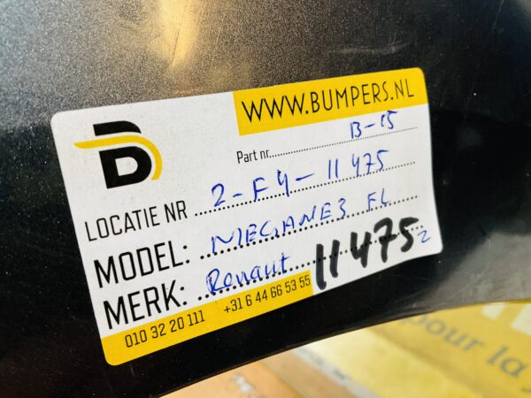 BUMPER Renault Megane 3 Facelift 2013-2015 VOORBUMPER 2-F4-11475z