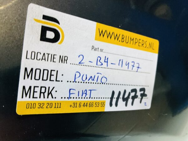 BUMPER Fiat Punto evo 735500118 VOORBUMPER 2-B4-11477z