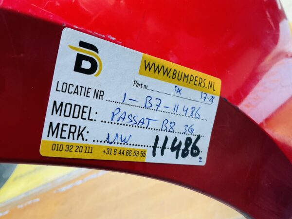 BUMPER Volkswagen Passat B8 3G 4xpdc 2017-2023 VOORBUMPER 1-B7-11486z