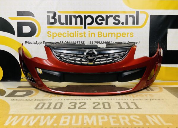 BUMPER Opel Corsa D 175498858 VOORBUMPER 2-i1-11495z