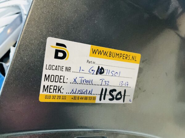 BUMPER Nissan XTrail X-Trail T32 6xpdc 2013-2017 VOORBUMPER 1-G10-11501z