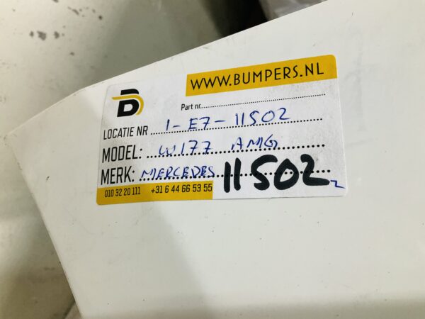 BUMPER Mercedes A Klasse W177 AMG 2019-2024 ACHTERBUMPER 1-E7-11502z