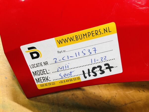 BUMPER Seat Mii 2011-2022 VOORBUMPER 2-C1-11537z