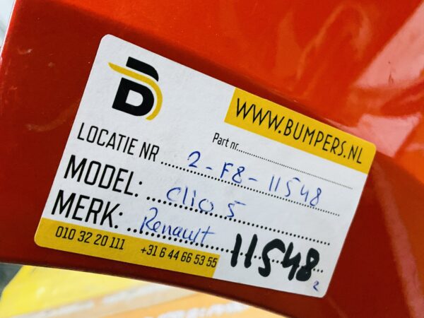 BUMPER Renault Clio 5 2019-2023  VOORBUMPER 2-F8-11548z