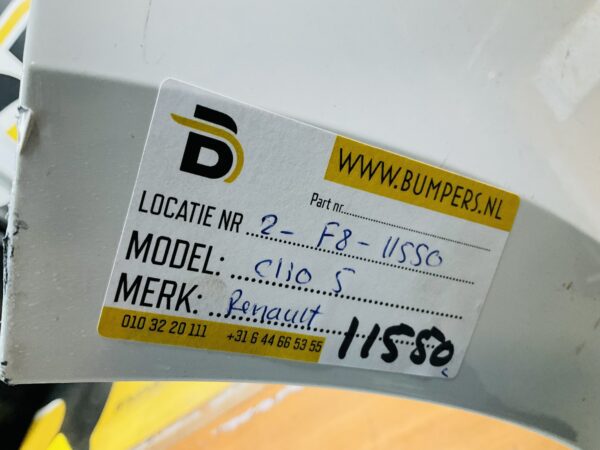 BUMPER Renault Clio 5 2019-2023 VOORBUMPER 2-F8-11550z