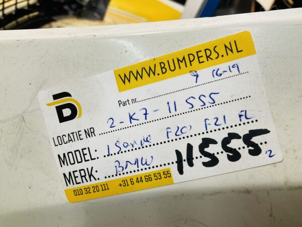 BUMPER BMW 1 Serie F20 F21 Facelift 6xpdc 2016-2019 VOORBUMPER 2-K7-11555z