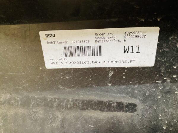 BUMPER BMW 3 Serie F30 F31 LCI Normaal VOORBUMPER 2-K3-11557z