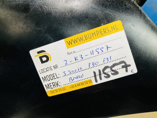 BUMPER BMW 3 Serie F30 F31 LCI Normaal VOORBUMPER 2-K3-11557z