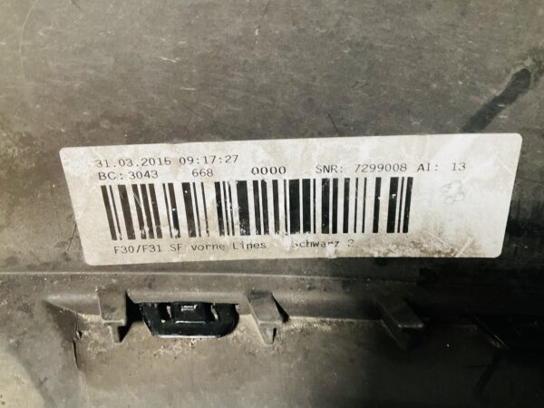 BUMPER BMW 3 Serie F30 F31 Normaal kls 6xpdc  VOORBUMPER 2-K3-11558z